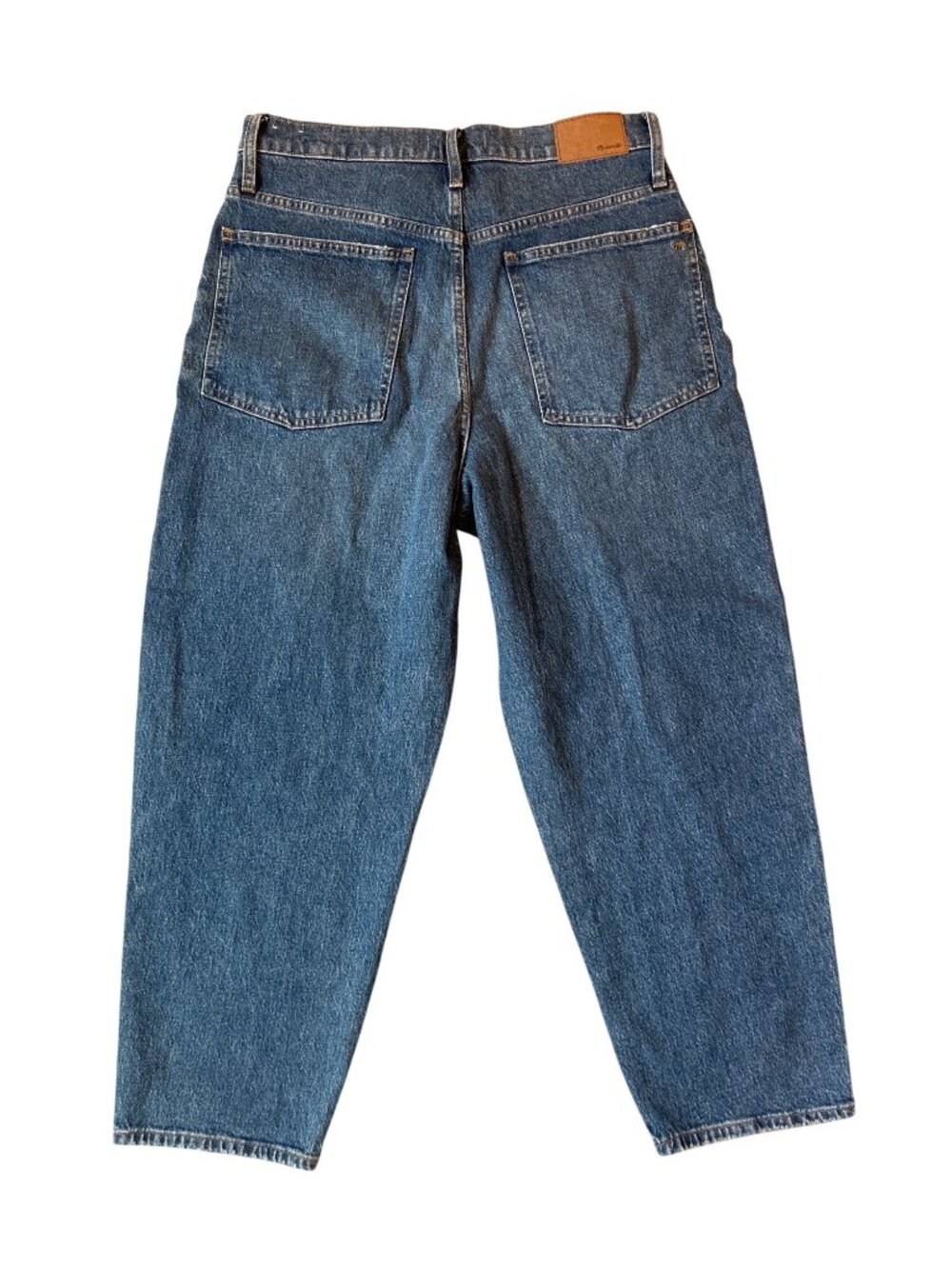 Madewell Womens Balloon Jeans Size 30 Blue High-Rise Relaxed Fit Denim - Picture 5 of 16